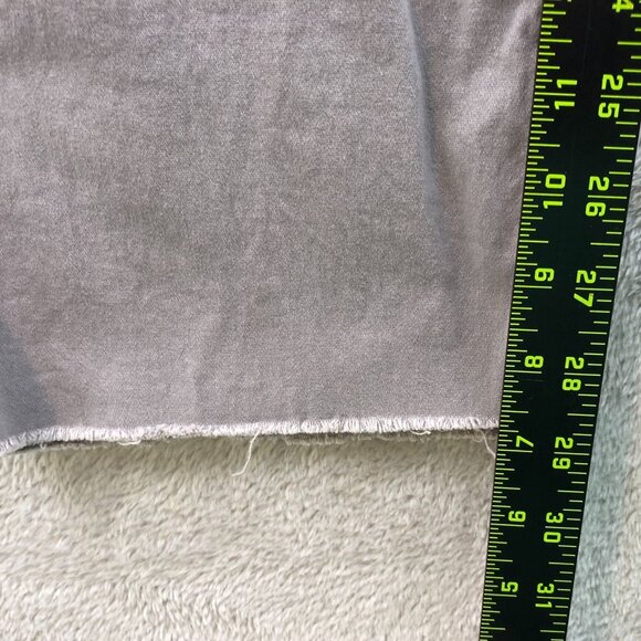 Sincerely Jules Womens Pants Small Wide Leg Raw Hem Casual Drastring Taupe - Picture 3 of 14